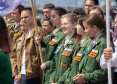Торжественная линейка студенческих отрядов прошла 3 июля на Сенатской площади