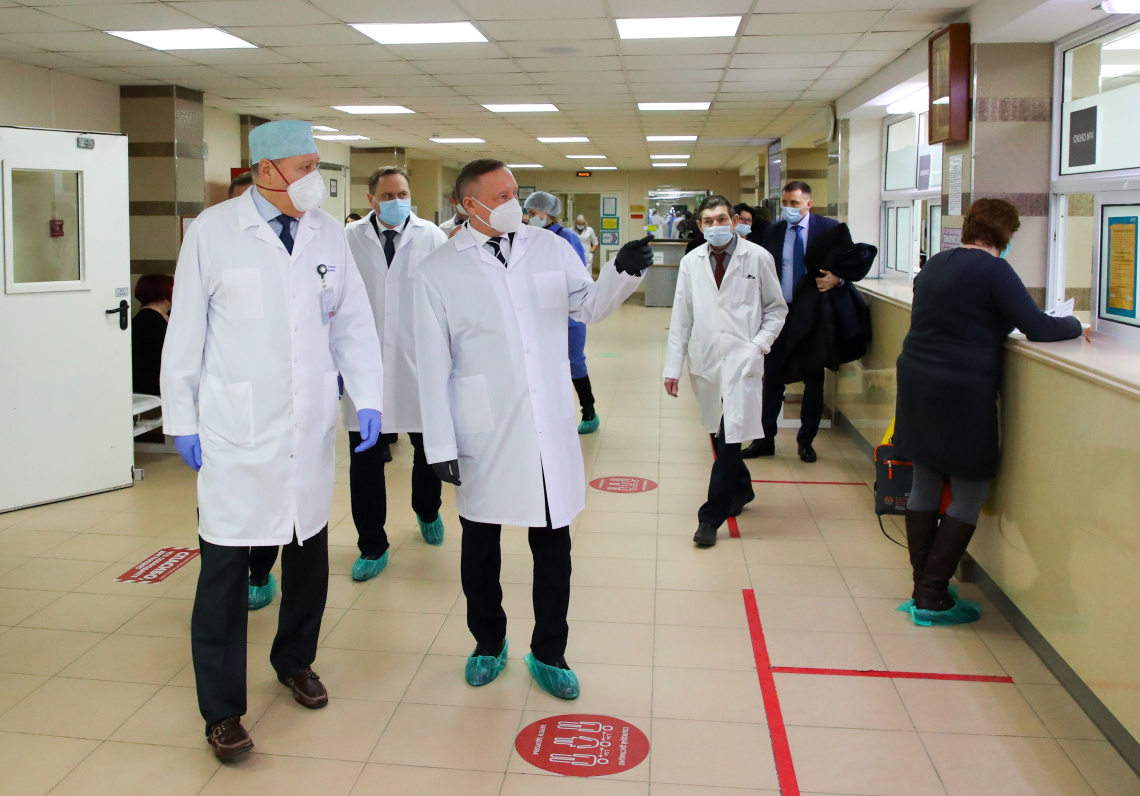 Строительство нового амбулаторного комплекса онкоцентра в Песочном завершится к 2022 году