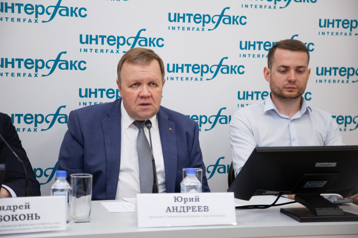 Участие Валерия Ускова в пресс-конференции по теме защиты домашних животных