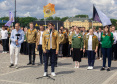 Торжественная линейка студенческих отрядов прошла 3 июля на Сенатской площади